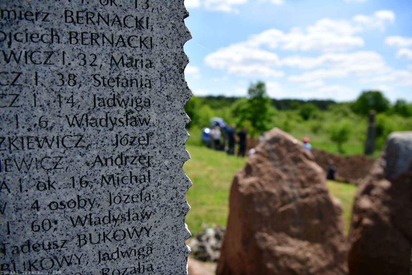 Prace poszukiwawcze IPN w Hucie Pieniackiej – 9-19 czerwca 2026. Fot. Tomasz Trzaska (IPN)