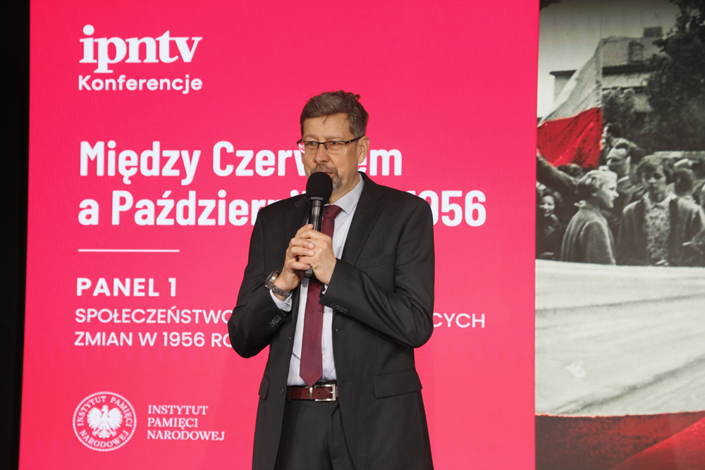 Konferencja popularnonaukowa „Między Czerwcem a Październikiem 1956” – Warszawa, 17 czerwca 2026. Fot. Piotr Życieński (IPN)
