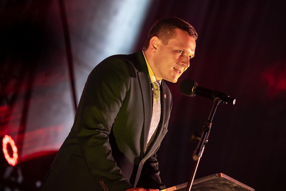 Gala finałowa drugiej edycji ogólnopolskiego konkursu edukacyjnego „Silni Polską!” – Kraków, 19 czerwca 2026. Fot. Sławek Kasper (IPN)