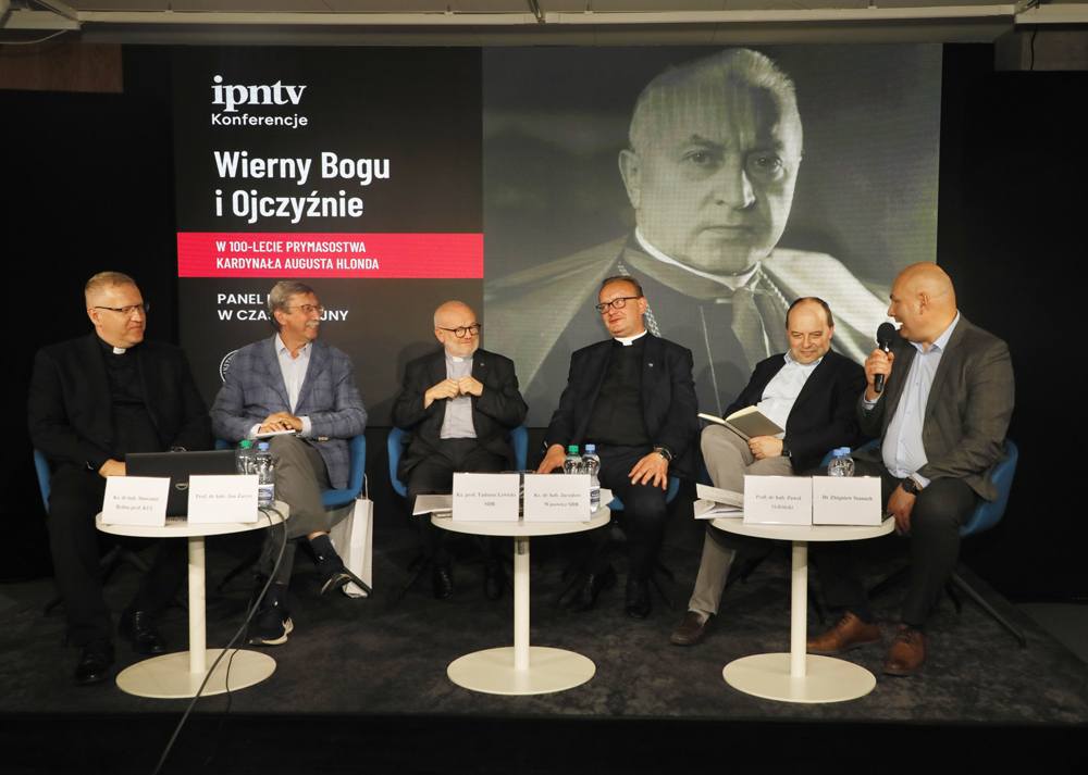 Ogólnopolska konferencja naukowa „Wierny Bogu i Ojczyźnie w 100-lecie prymasostwa kardynała Augusta Hlonda” – Warszawa, 18 czerwca 2026. Fot. Piotr Życieński (IPN)