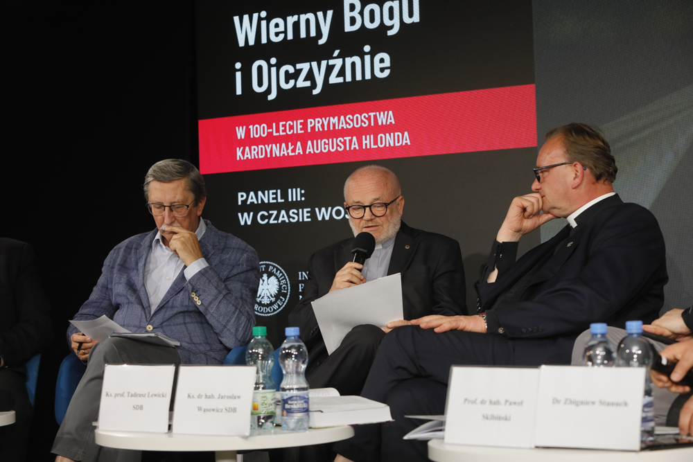Ogólnopolska konferencja naukowa „Wierny Bogu i Ojczyźnie w 100-lecie prymasostwa kardynała Augusta Hlonda” – Warszawa, 18 czerwca 2026. Fot. Piotr Życieński (IPN)