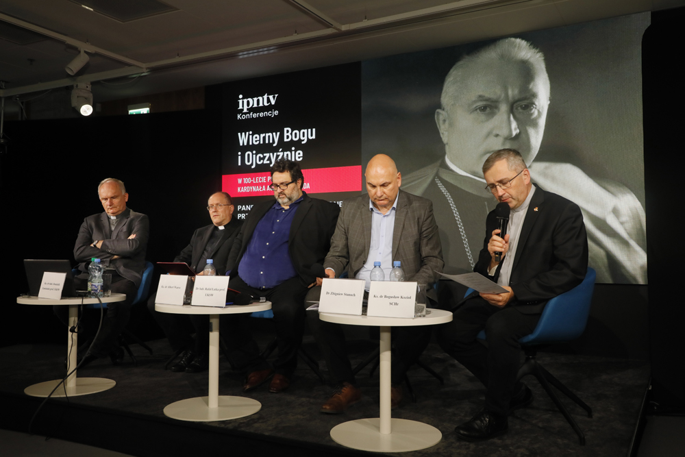 Ogólnopolska konferencja naukowa „Wierny Bogu i Ojczyźnie w 100-lecie prymasostwa kardynała Augusta Hlonda” – Warszawa, 18 czerwca 2026. Fot. Piotr Życieński (IPN)