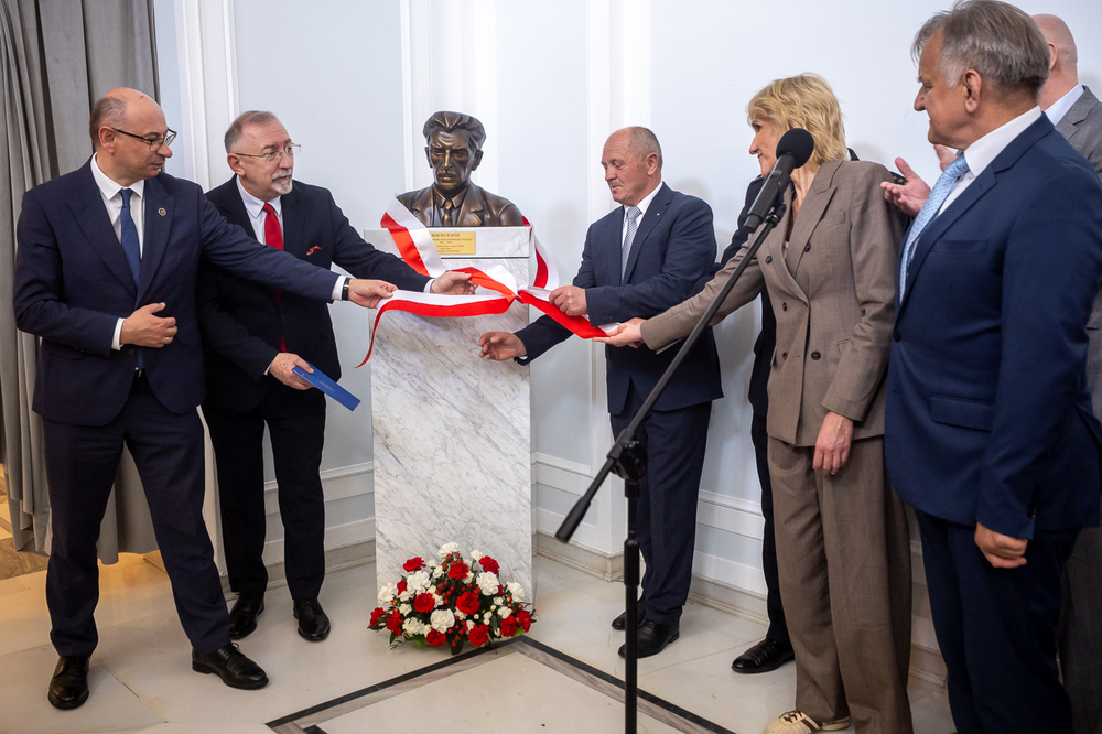 Odsłonięcie popiersia Marszałka Sejmu Macieja Rataja – Warszawa, 22 czerwca 2026. Fot. Sławek Kasper (IPN)
