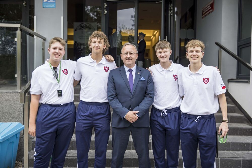 Wizyta delegacji Polish Falcons of America w Archiwum IPN i Złoty Krzyż Legii Honorowej Sokoła dla dyrektor Marzeny Kruk – Warszawa, 22 czerwca 2026. Fot. Katarzyna Adamów (IPN)