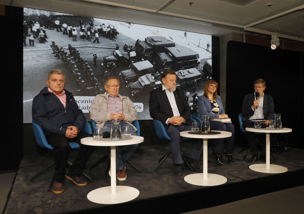Debata „50. rocznica wydarzeń w Płocku, Radomiu i Ursusie 1976 r.” – Warszawa, 15 czerwca 2026. Fot. Piotr Życieński (IPN)