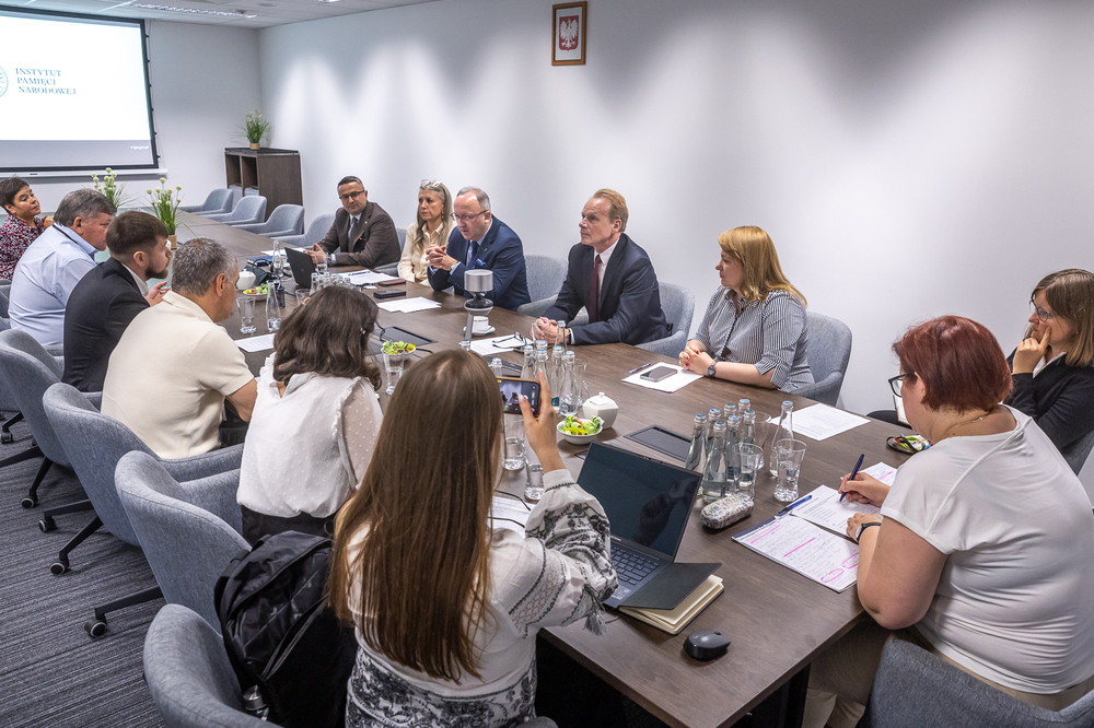 Delegacja z Mołdawii w IPN – Warszawa, 23 czerwca 2026. Fot. Sławek Kasper (IPN)