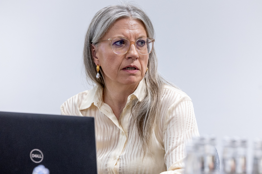 Delegacja z Mołdawii w IPN – Warszawa, 23 czerwca 2026. Na zdj. dyrektor Biura Współpracy Międzynarodowej Katarzyna Dryńska. Fot. Sławek Kasper (IPN)