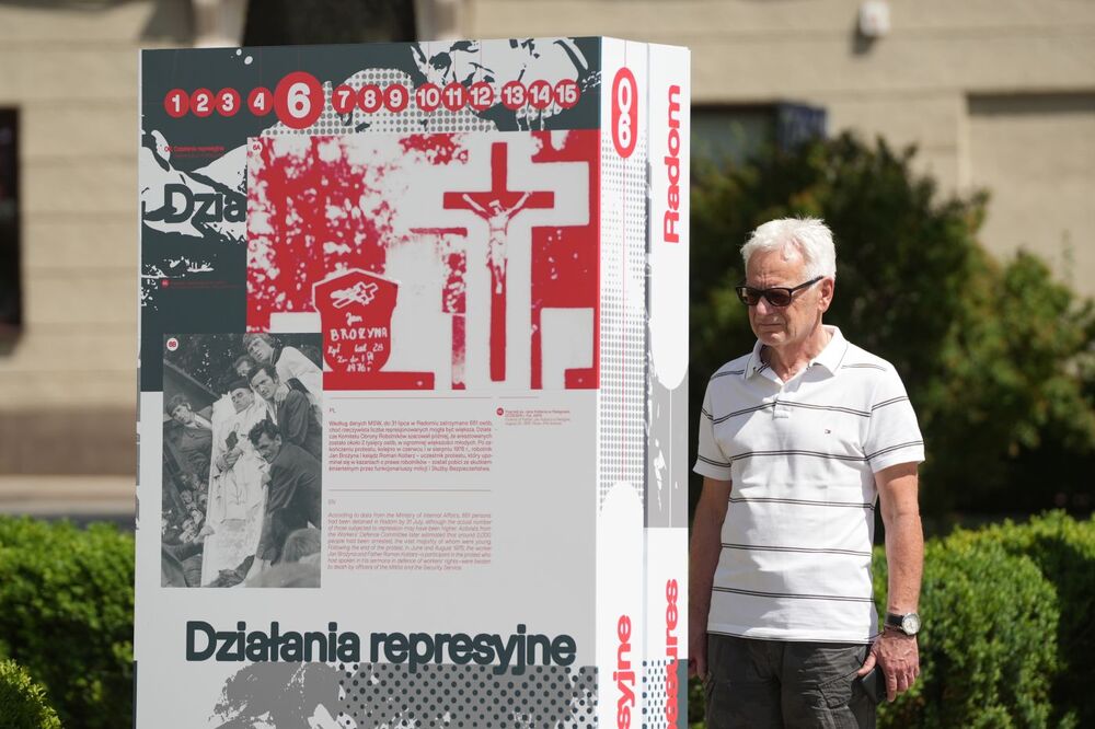 Wystawa „Polski protest 1976” w Radomiu – 23 czerwca 2026. Fot. Dominik Borek (IPN)