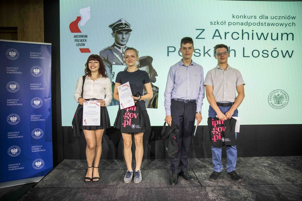 Gala wręczenia nagród w konkursie dla uczniów szkół ponadpodstawowych „Z Archiwum Polskich Losów” – Warszawa, 23 czerwca 2026. Fot. Katarzyna Adamów (IPN)