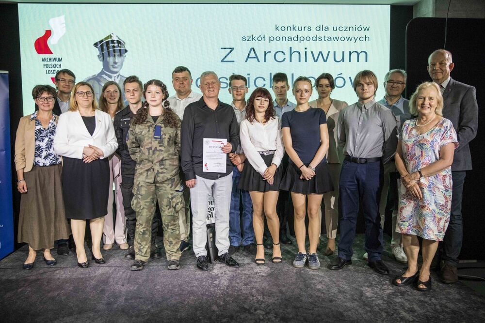 Gala wręczenia nagród w konkursie dla uczniów szkół ponadpodstawowych „Z Archiwum Polskich Losów” – Warszawa, 23 czerwca 2026. Fot. Katarzyna Adamów (IPN)