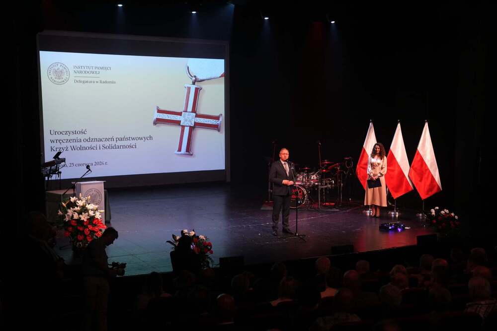 Spotkanie Dam i Kawalerów Krzyża Wolności i Solidarności. Radom, 23 czerwca 2026 roku. Fot. Dominik Borek (IPN)