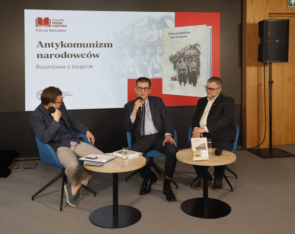 Spotkania z cyklu „Książki Pełne Historii” – edycja specjalna Sygnety Wydawnictwa IPN – Warszawa, 17 czerwca 2026. Fot. Piotr Życieński (IPN)