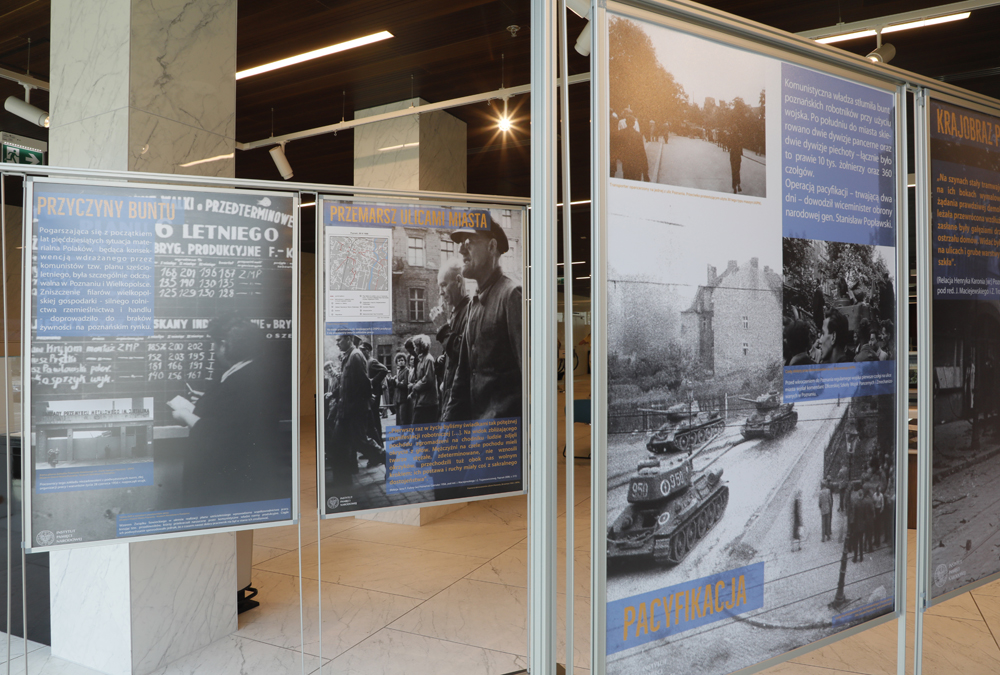 Wystawa „Poznański Czerwiec 1956” – Warszawa. Fot. Piotr Życieński (IPN)