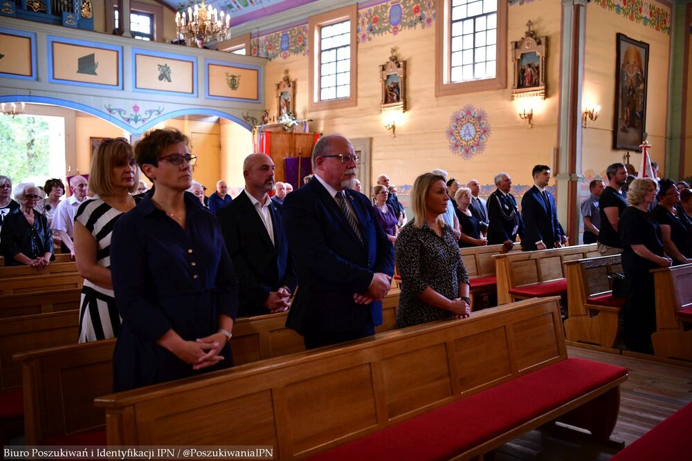 Uroczystości pogrzebowe śp. Józefa Matusika ps. „Ponury” – Nowy Lubiel, 24 czerwca 2026. Fot. IPN