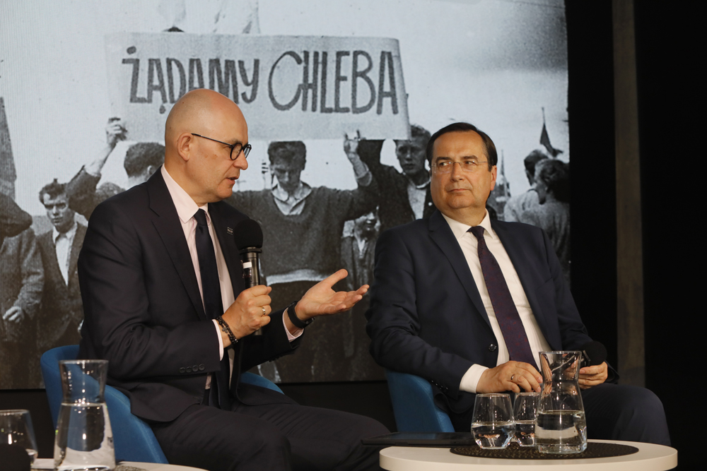 Debata „70. rocznica wydarzeń Poznańskiego Czerwca 1956” – Warszawa. Fot. Piotr Życieński (IPN)