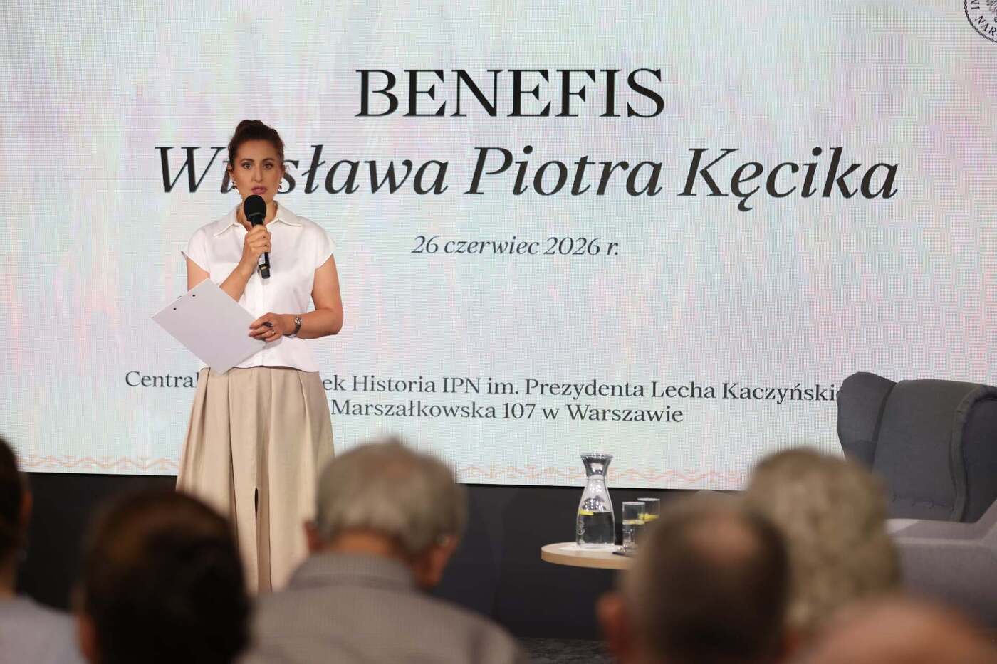 Spotkanie wokół opozycyjnej działalności Wiesława Kęcika. Warszawa, 26 czerwca 2026 roku. Fot. Katarzyna Adamów (IPN)