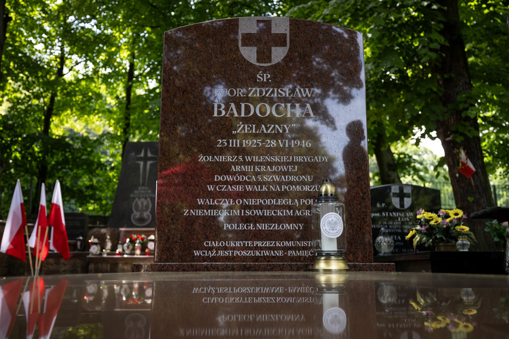 Uczczono pamięć ppor. Zdzisława Badochy „Żelaznego”. Gdańsk, 28 czerwca 2026 roku. Fot. Roman Jocher (IPN)
