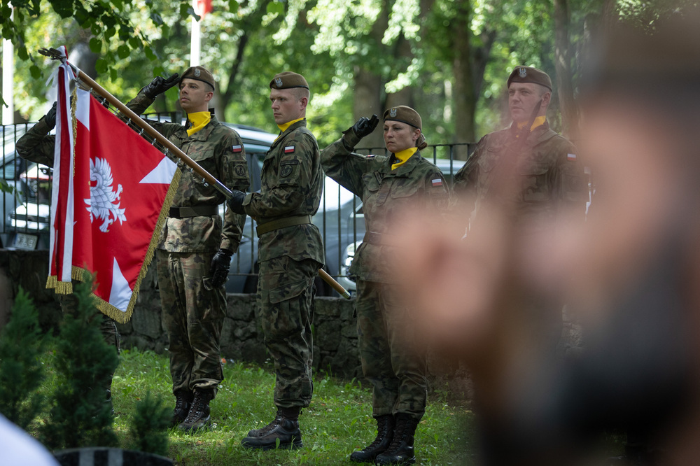 Uczczono pamięć ppor. Zdzisława Badochy „Żelaznego”. Gdańsk, 28 czerwca 2026 roku. Fot. Roman Jocher (IPN)