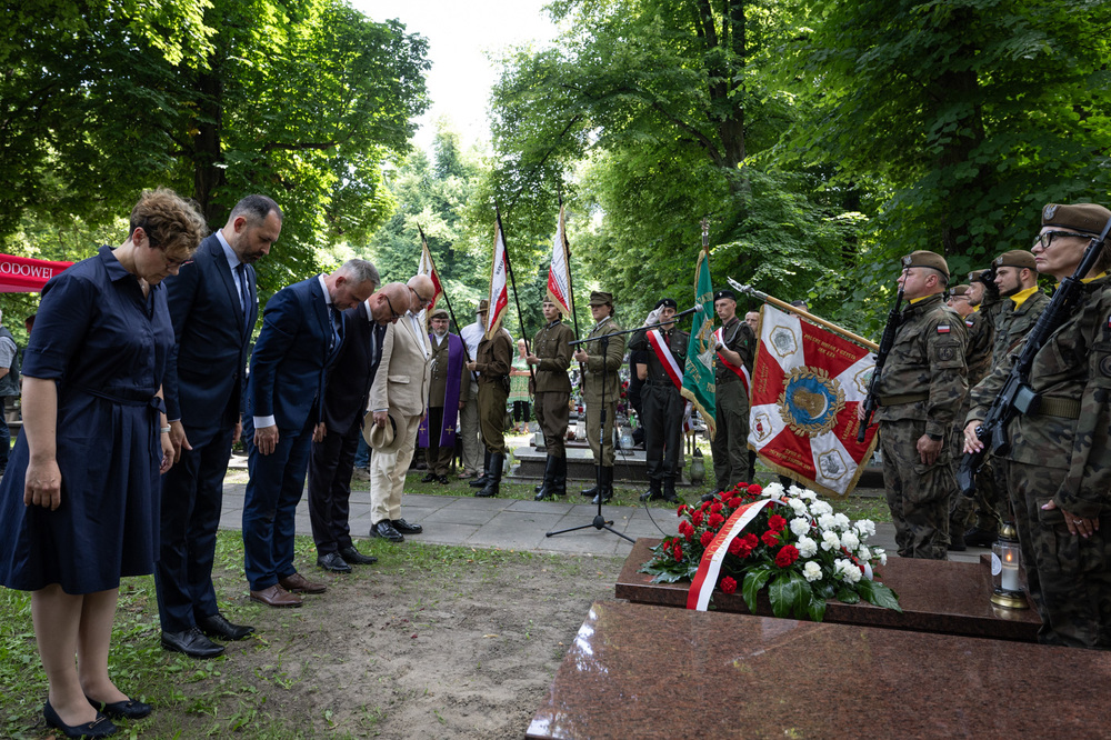 Uczczono pamięć ppor. Zdzisława Badochy „Żelaznego”. Gdańsk, 28 czerwca 2026 roku. Fot. Roman Jocher (IPN)