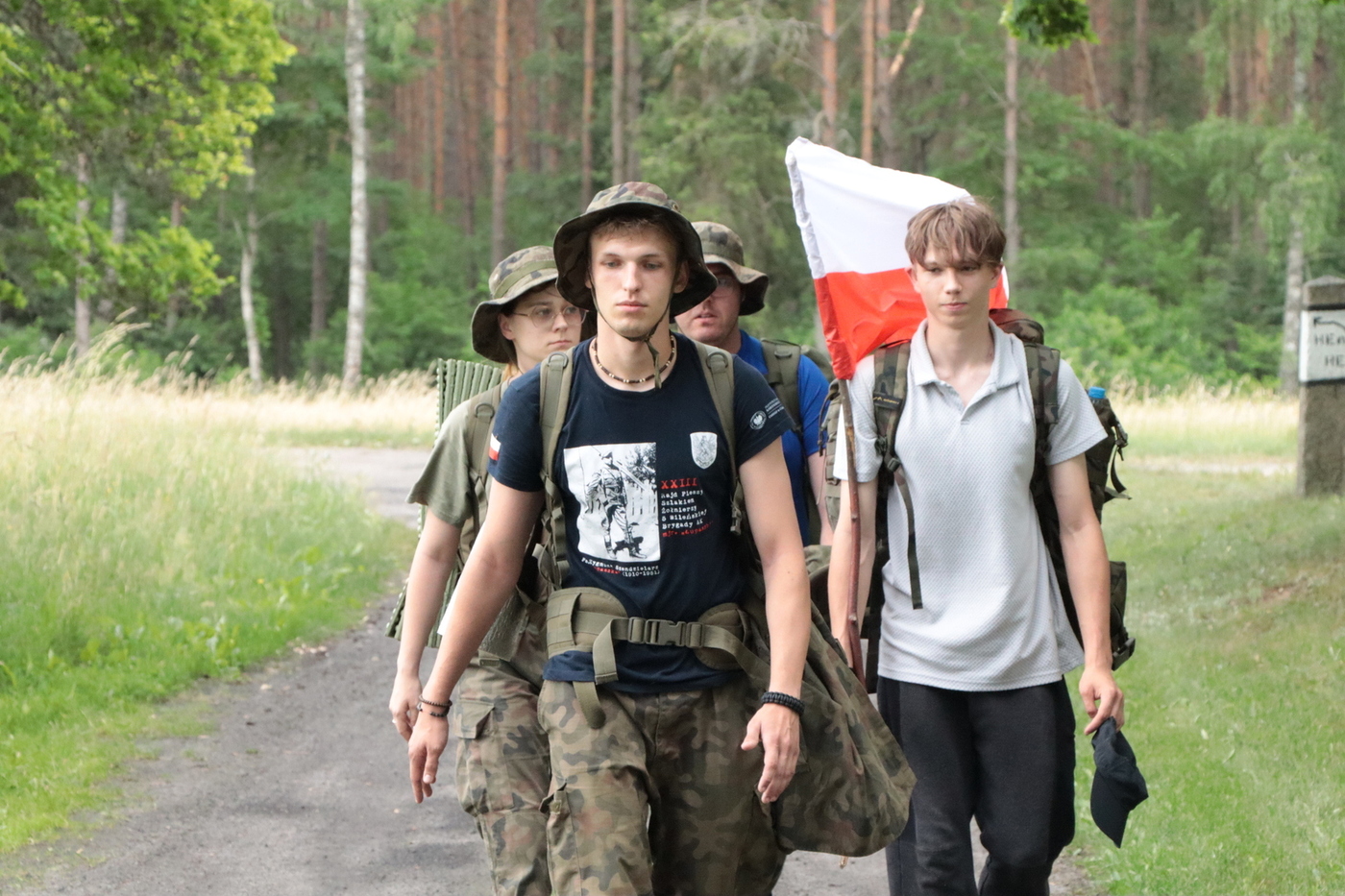 XXIV Rajd Pieszy Szlakiem Żołnierzy 5. Wileńskiej Brygady AK mjr. „Łupaszki” – Bory Tucholskie, 29 czerwca 2026. Fot. Jan Kołakowski (IPN)