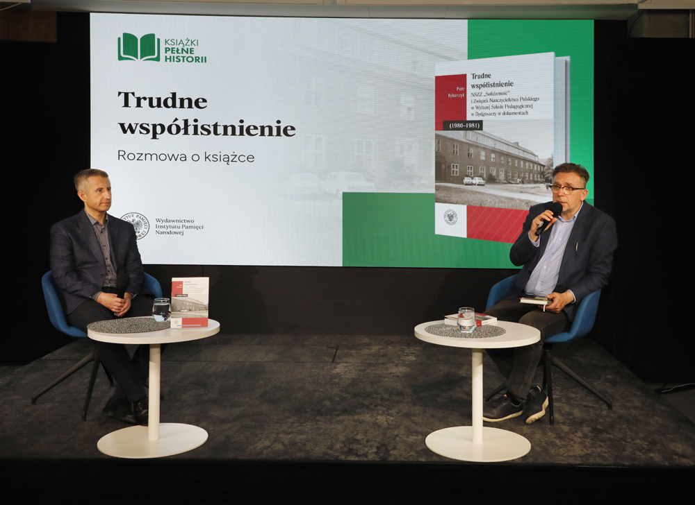 Spotkania z cyklu „Książki Pełne Historii” – Warszawa, 29 czerwca 2026. Fot. Piotr Życieński (IPN)