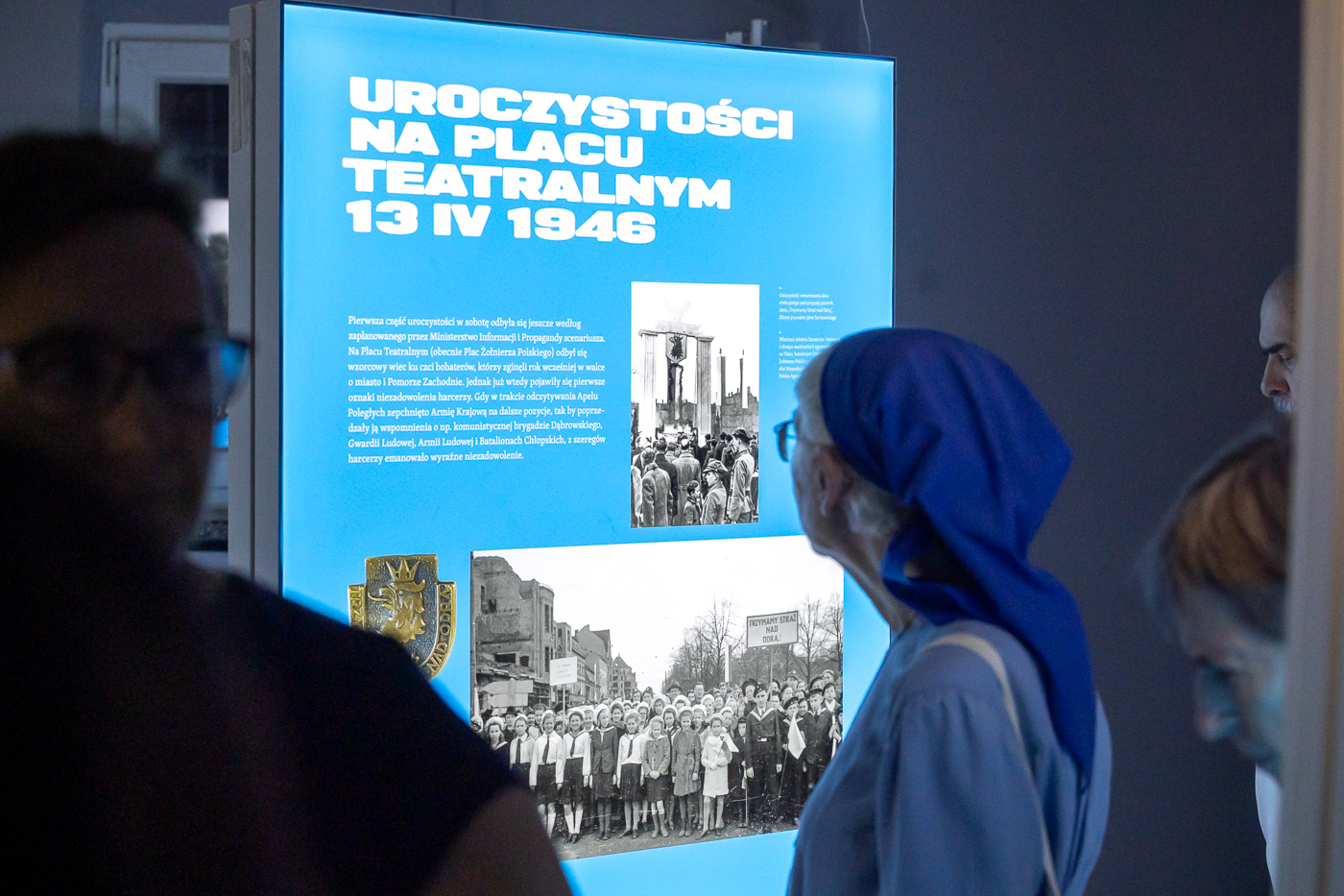 Wystawa „Wygnali Bieruta z trybuny – Szczeciński Kwiecień 1946” – Warszawa, 30 czerwca 2026. Fot. Sławek Kasper (IPN)