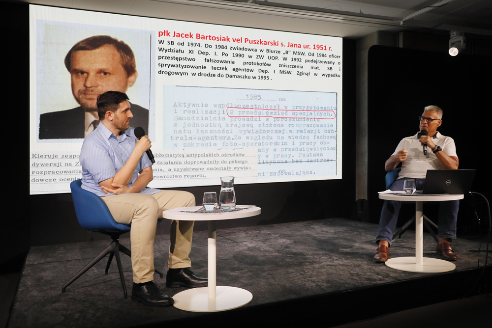 Spotkanie z cyklu „Tajemnice bezpieki” – Warszawa, 30 czerwca 2026. Fot. Piotr Życieński (IPN)