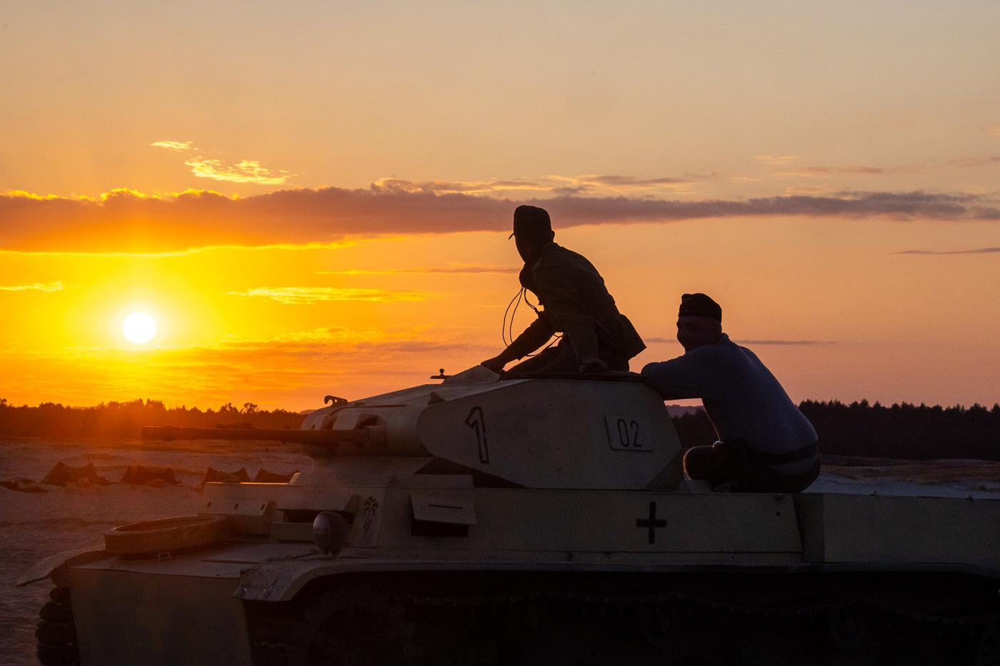 Tobruk 1941. Przystanek Żywej Historii na Pustyni Błędowskiej – Klucze, 4 lipca 2026 r. Fot. Sławek Kasper (IPN)