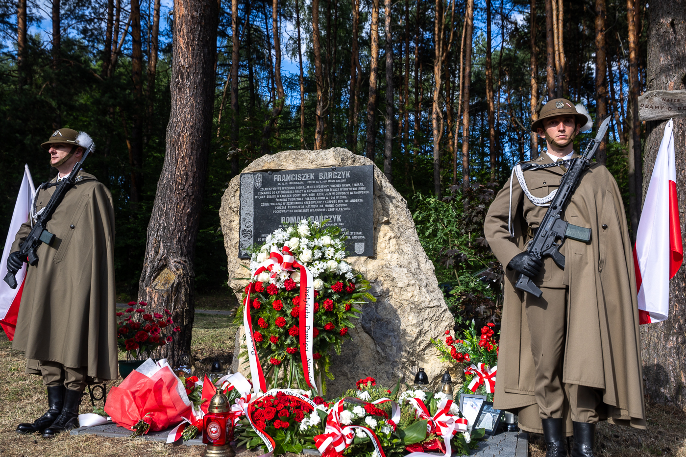 Upamiętnienie żołnierzy 2 Korpusu Polskiego gen. Władysława Andersa – Kolbark, 4 lipca 2026 r. Fot. Sławek Kasper (IPN)