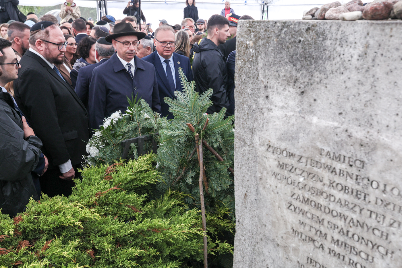 Uczciliśmy pamięć ofiar zbrodni w Jedwabnem – 10 lipca 2026. Fot. Sławek Kasper (IPN)