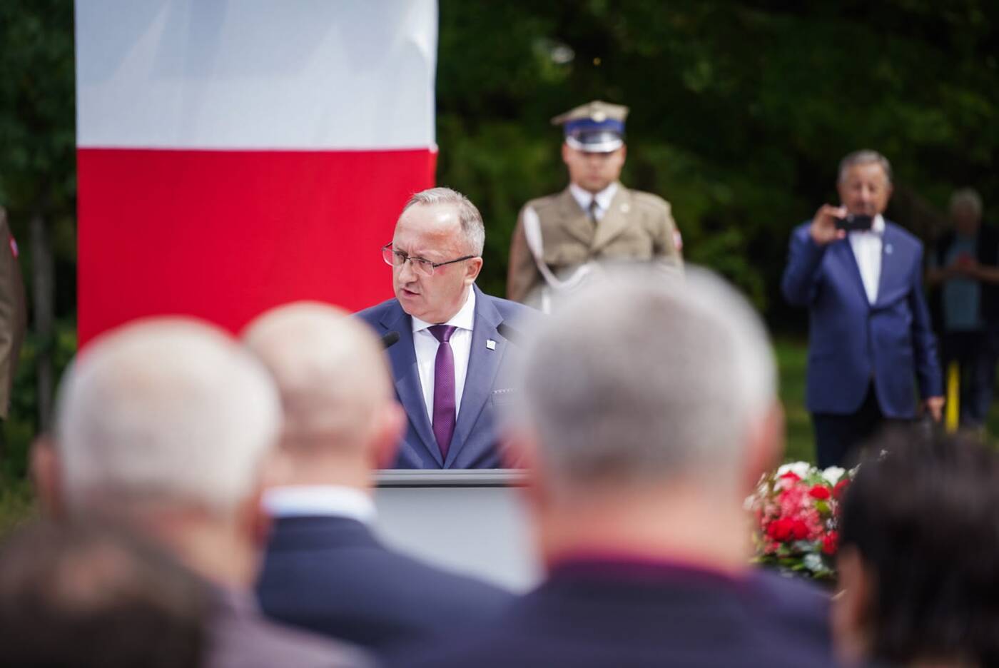 Narodowy Dzień Pamięci o Polakach – Ofiarach Ludobójstwa dokonanego przez OUN i UPA na ziemiach wschodnich II Rzeczypospolitej Polskiej, uroczystości w Warszawie, 11 lipca 2026 r., fot. Mateusz Niegowski (IPN)