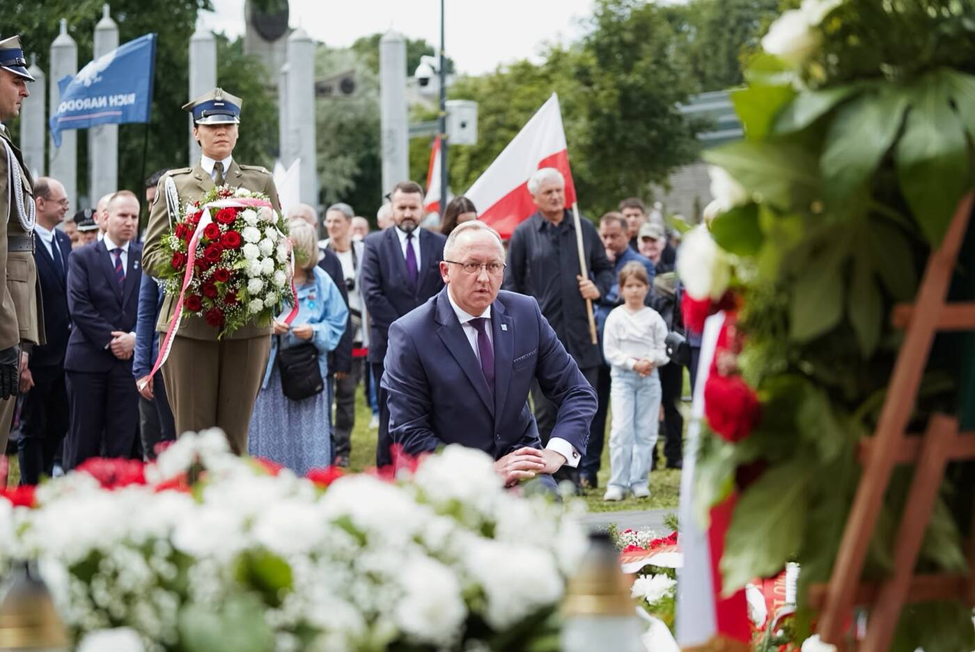 Narodowy Dzień Pamięci o Polakach – Ofiarach Ludobójstwa dokonanego przez OUN i UPA na ziemiach wschodnich II Rzeczypospolitej Polskiej, uroczystości w Warszawie, 11 lipca 2026 r., fot. Mateusz Niegowski (IPN)