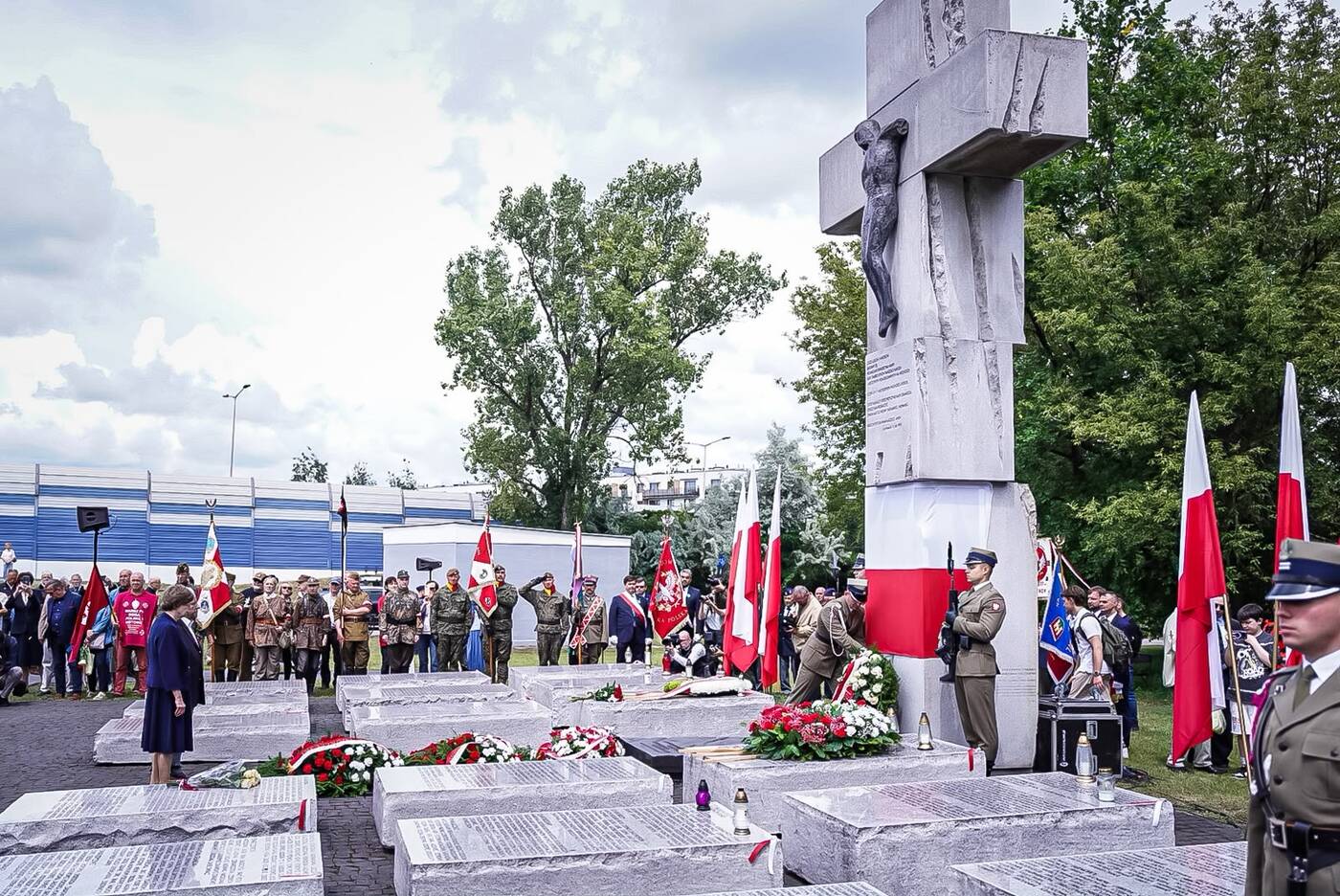 Narodowy Dzień Pamięci o Polakach – Ofiarach Ludobójstwa dokonanego przez OUN i UPA na ziemiach wschodnich II Rzeczypospolitej Polskiej, uroczystości w Warszawie, 11 lipca 2026 r., fot. Mateusz Niegowski (IPN)