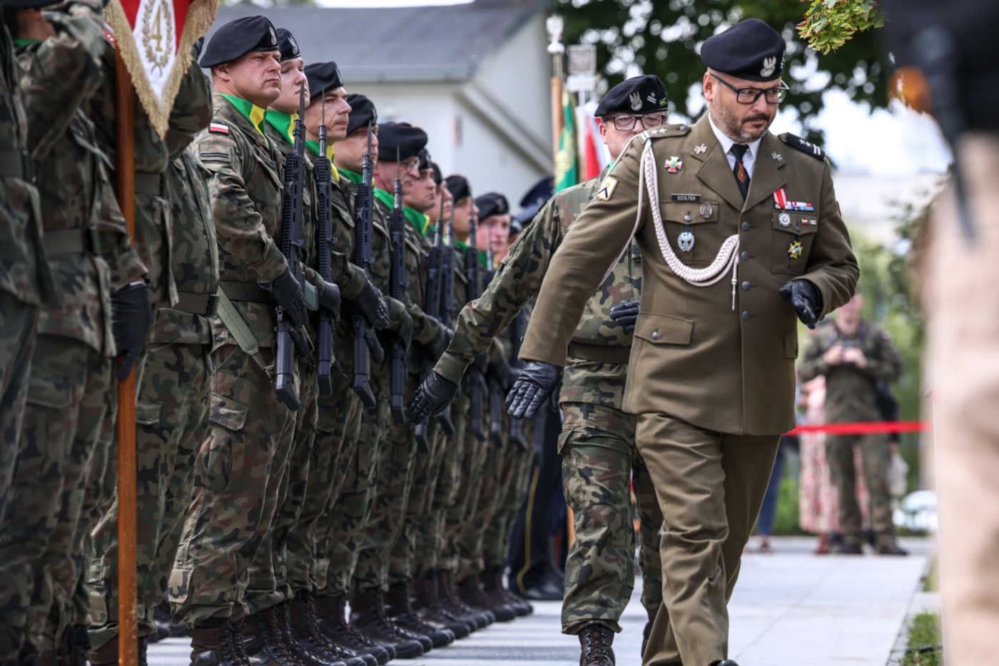 Narodowy Dzień Pamięci o Polakach – Ofiarach Ludobójstwa dokonanego przez OUN i UPA na ziemiach wschodnich II Rzeczypospolitej Polskiej, uroczystości w Zielonej Górze, fot. Sławomir Kasper (IPN)