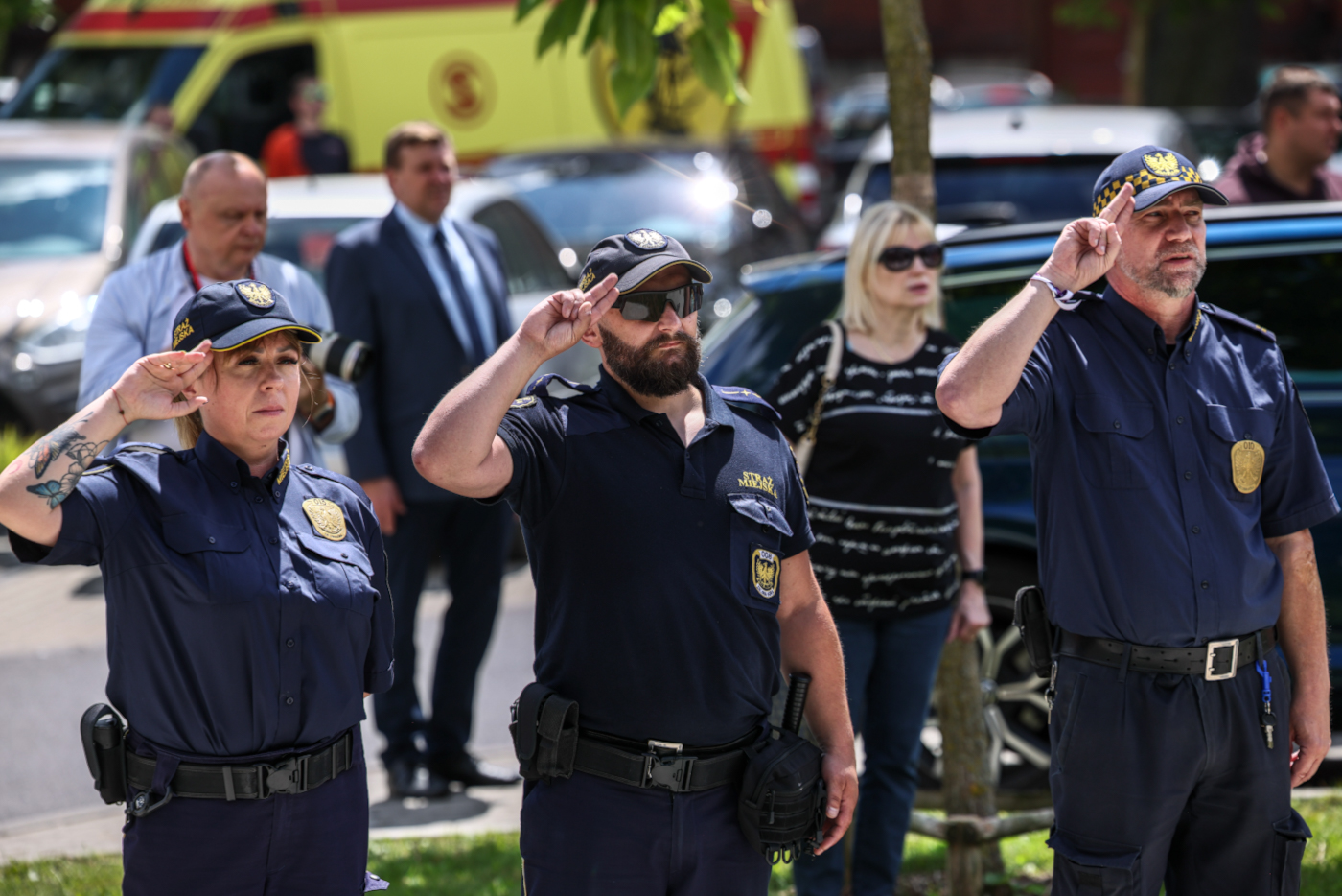 Narodowy Dzień Pamięci o Polakach – Ofiarach Ludobójstwa dokonanego przez OUN i UPA na ziemiach wschodnich II Rzeczypospolitej Polskiej, uroczystości w Zielonej Górze, fot. Sławomir Kasper (IPN)