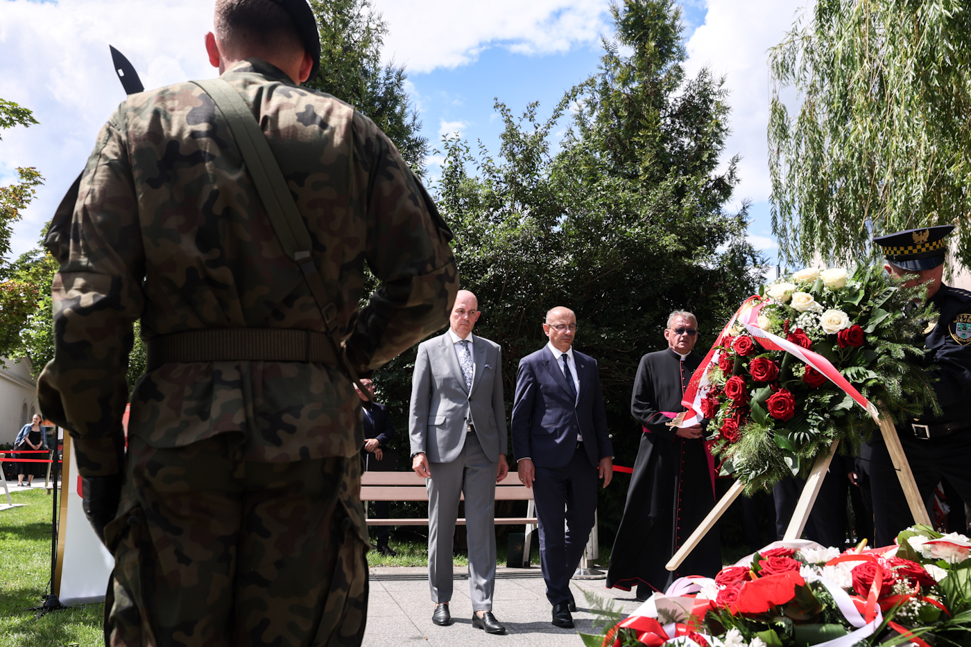 Narodowy Dzień Pamięci o Polakach – Ofiarach Ludobójstwa dokonanego przez OUN i UPA na ziemiach wschodnich II Rzeczypospolitej Polskiej, uroczystości w Zielonej Górze, fot. Sławomir Kasper (IPN)