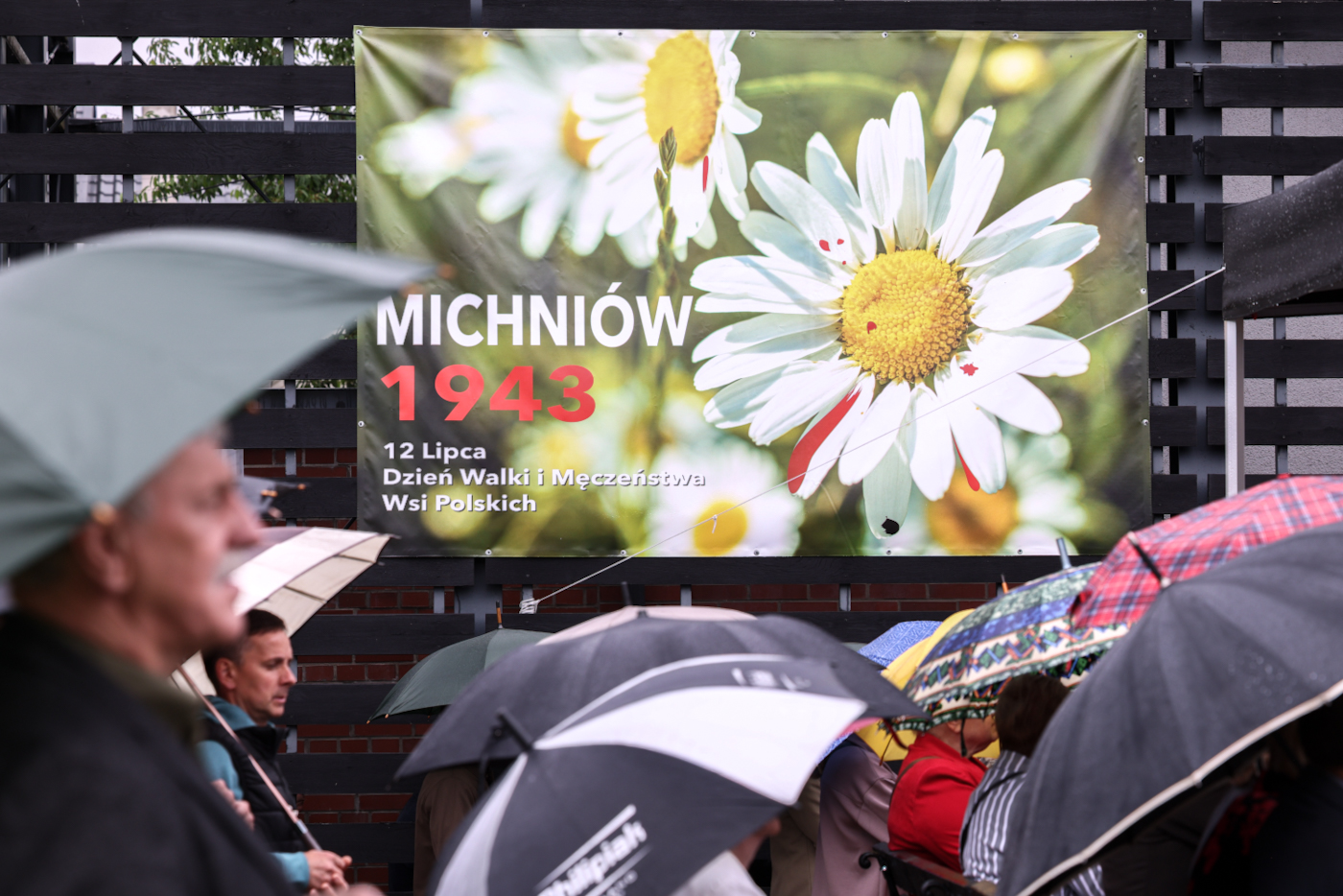Dzień Walki i Męczeństwa Wsi Polskiej, Michniów - 12 lipca 2026 r., fot. Sławomir Kasper (IPN)