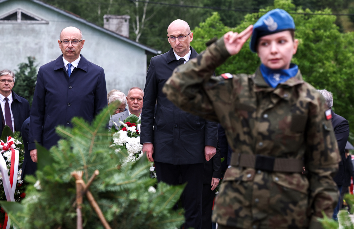 Dzień Walki i Męczeństwa Wsi Polskiej, Michniów - 12 lipca 2026 r., fot. Sławomir Kasper (IPN)