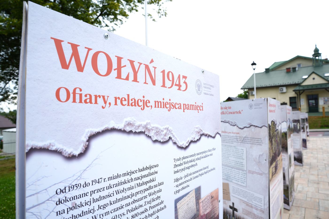 Obchody 83. rocznicy Zbrodni Wołyńskiej – Moszczenica, 13 lipca 2026. Fot. Dominik Borek (IPN)