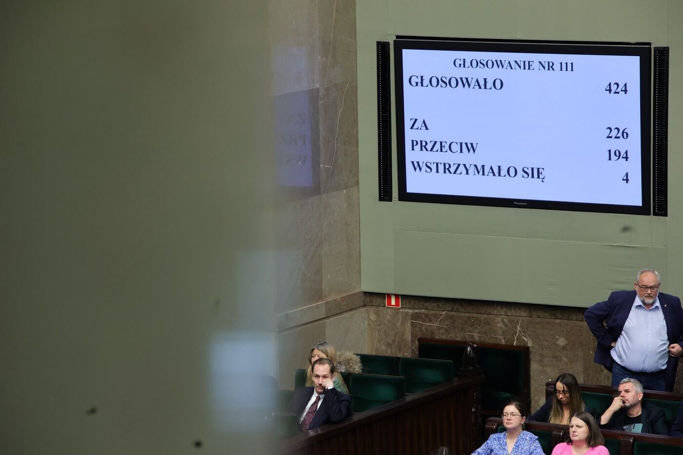 Głosowanie nad wyborem Prezesa IPN podczas 62. posiedzenia Sejmu Rzeczypospolitej Polskiej X kadencji – 17 lipca 2026. Fot. Dariusz Skrzyniarz (IPN)