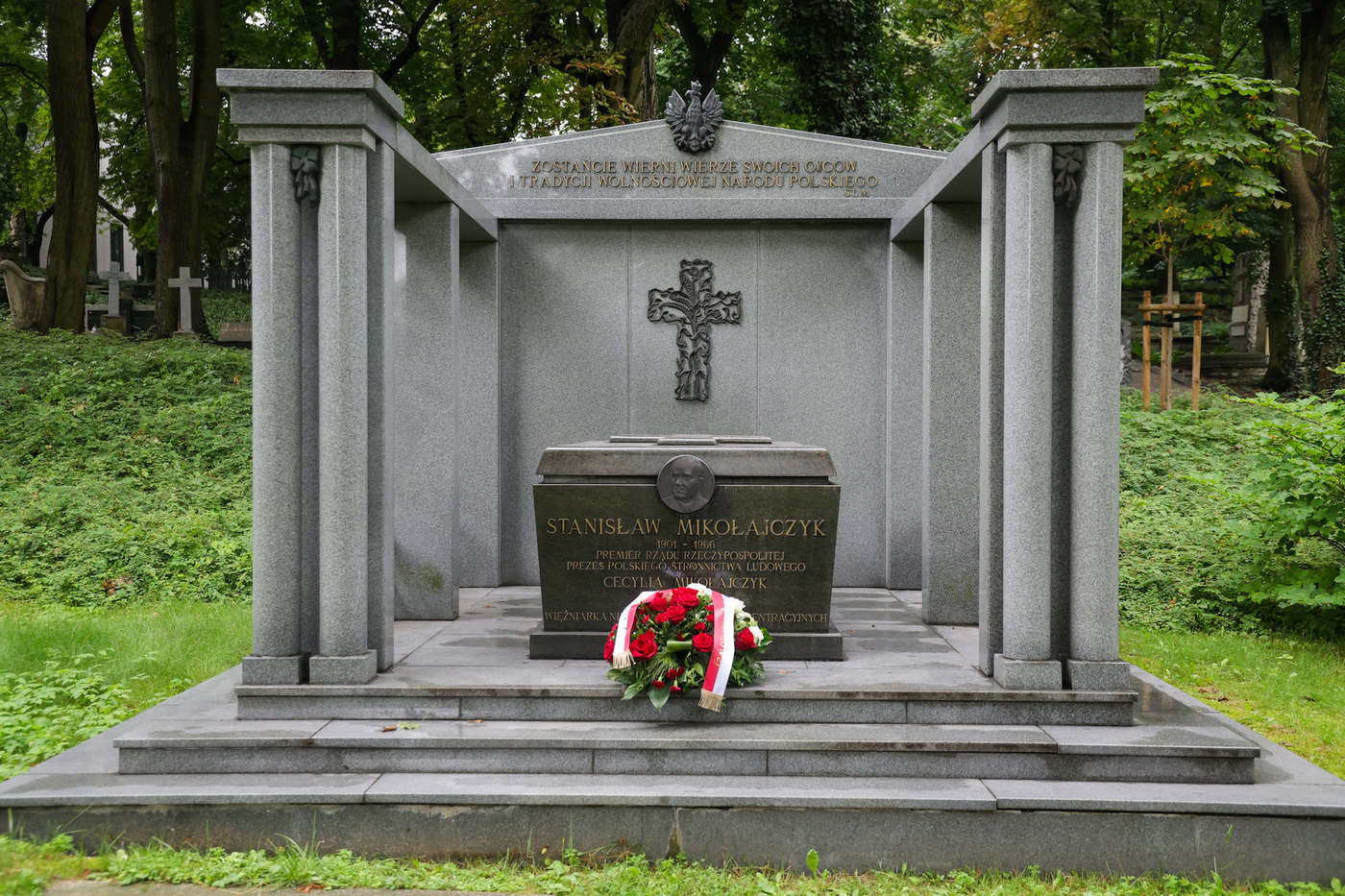 Uroczystości w 125. rocznicę urodzin Stanisława Mikołajczyka – Poznań, 18.07.2026. Fot. Dariusz Skrzyniarz (IPN)