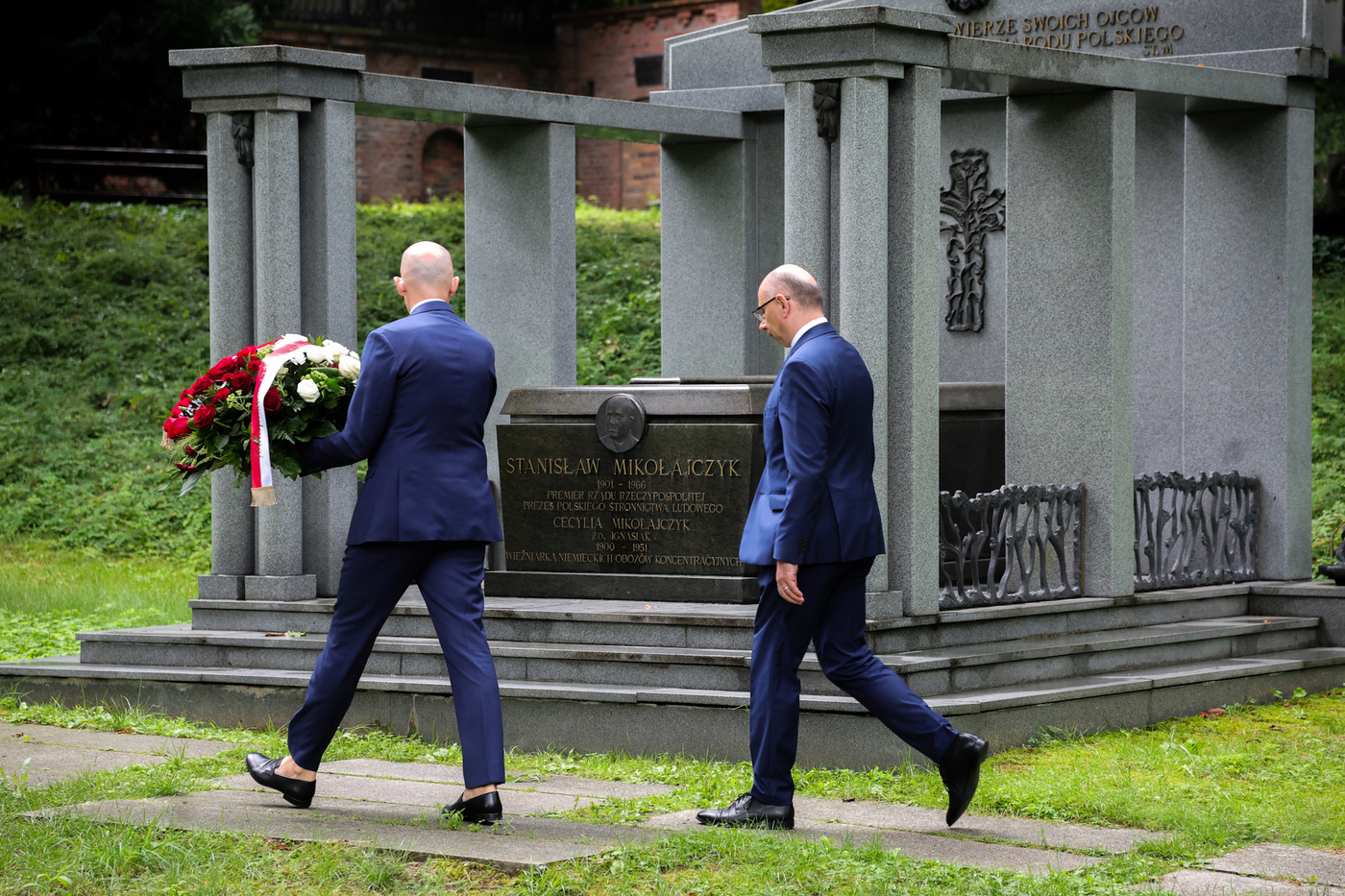 Uroczystości w 125. rocznicę urodzin Stanisława Mikołajczyka – Poznań, 18.07.2026. Fot. Dariusz Skrzyniarz (IPN)