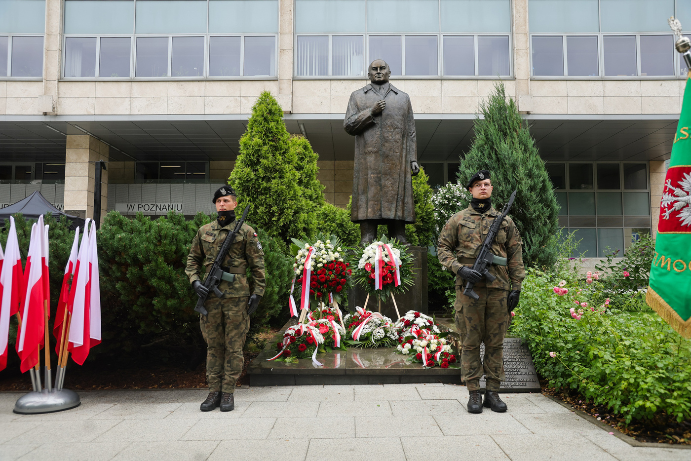 Uroczystości w 125. rocznicę urodzin Stanisława Mikołajczyka – Poznań, 18.07.2026. Fot. Dariusz Skrzyniarz (IPN)