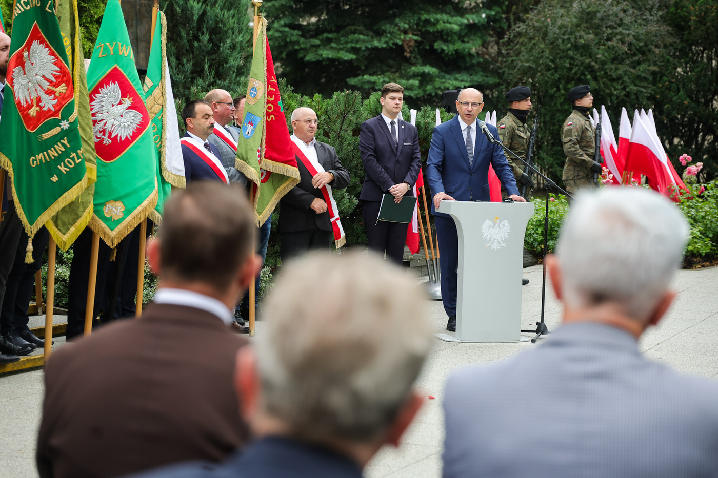 Uroczystości w 125. rocznicę urodzin Stanisława Mikołajczyka – Poznań, 18.07.2026. Fot. Dariusz Skrzyniarz (IPN)