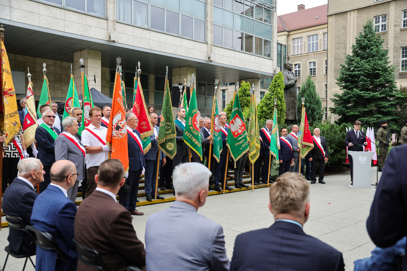 Uroczystości w 125. rocznicę urodzin Stanisława Mikołajczyka – Poznań, 18.07.2026. Fot. Dariusz Skrzyniarz (IPN)