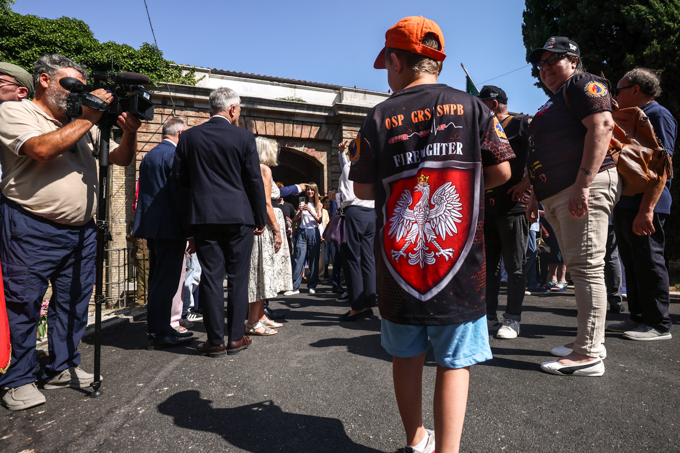 W hołdzie polskim bohaterom – wyzwolicielom Ankony. Uroczystości przy Porta Santo Stefano. Fot. Sławek Kasper (IPN)