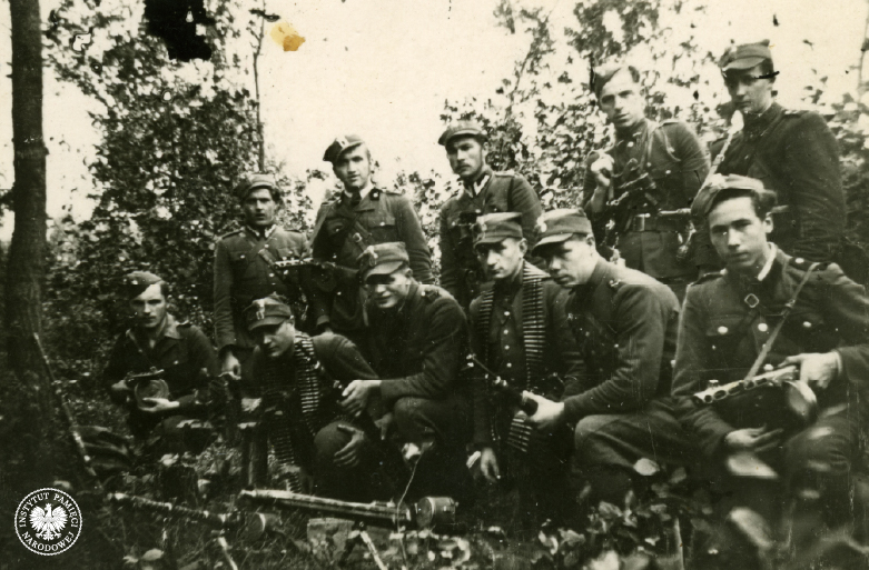 Mieczysław Dziemieszkiewicz ps. Rój i jego oddział. Fot. AIPN