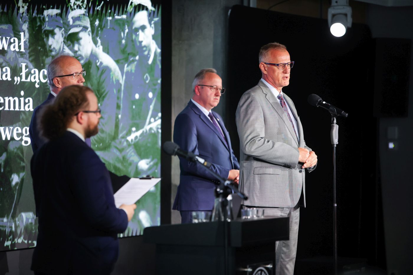 Konferencja prasowa IPN dotycząca zidentyfikowania Mieczysława Dziemieszkiewicza „Roja” – Warszawa, 24 lipca 2026. Fot. Dariusz Skrzyniarz (IPN)