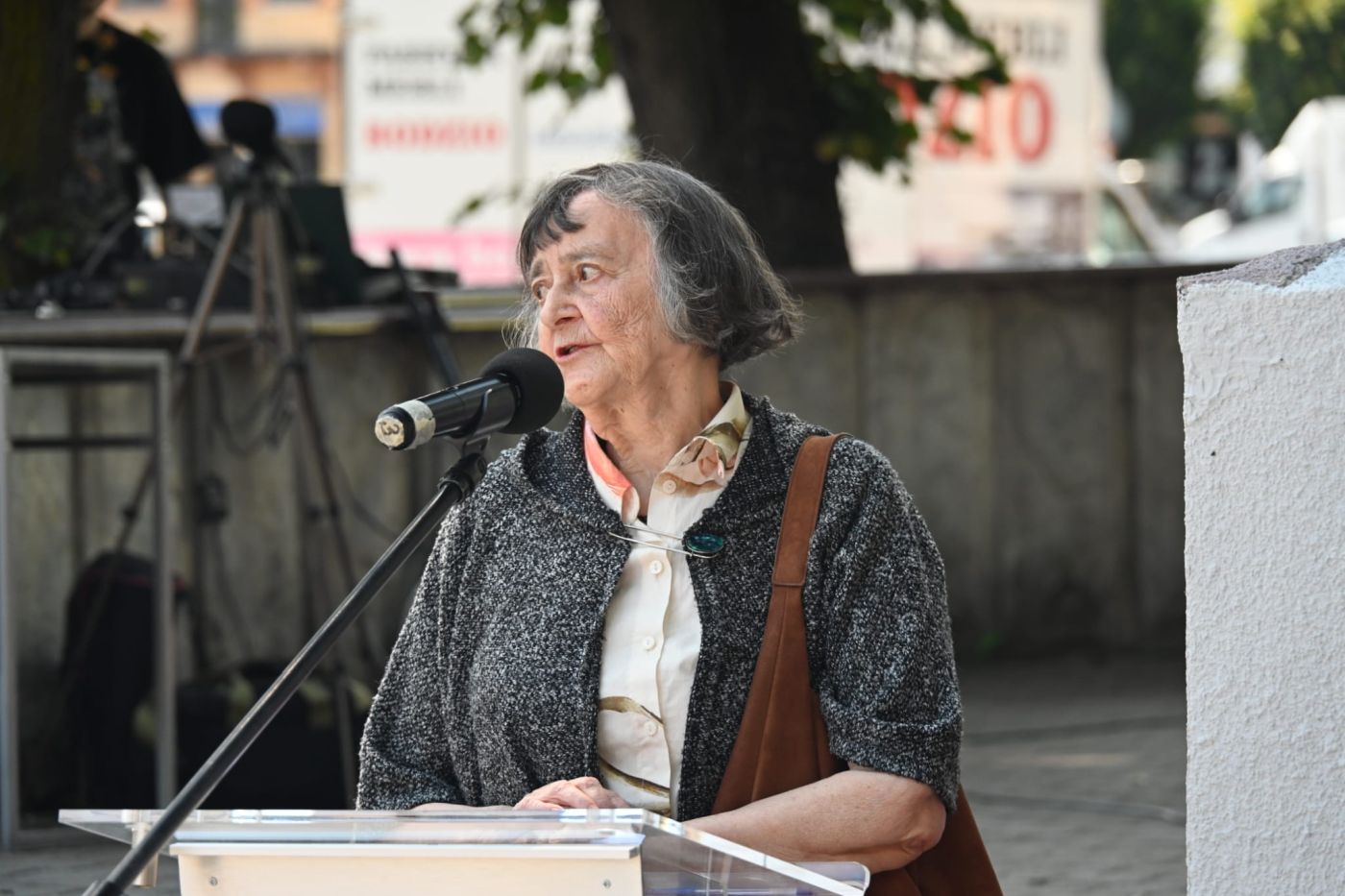 Uczciliśmy pamięć Apoloniusza Józefowicza i Stefana Miłkowskiego – żołnierzy AK, członków zarządu powiatowego PSL – Miechów, 28 lipca 2026. Fot. Janusz Ślęzak (IPN)