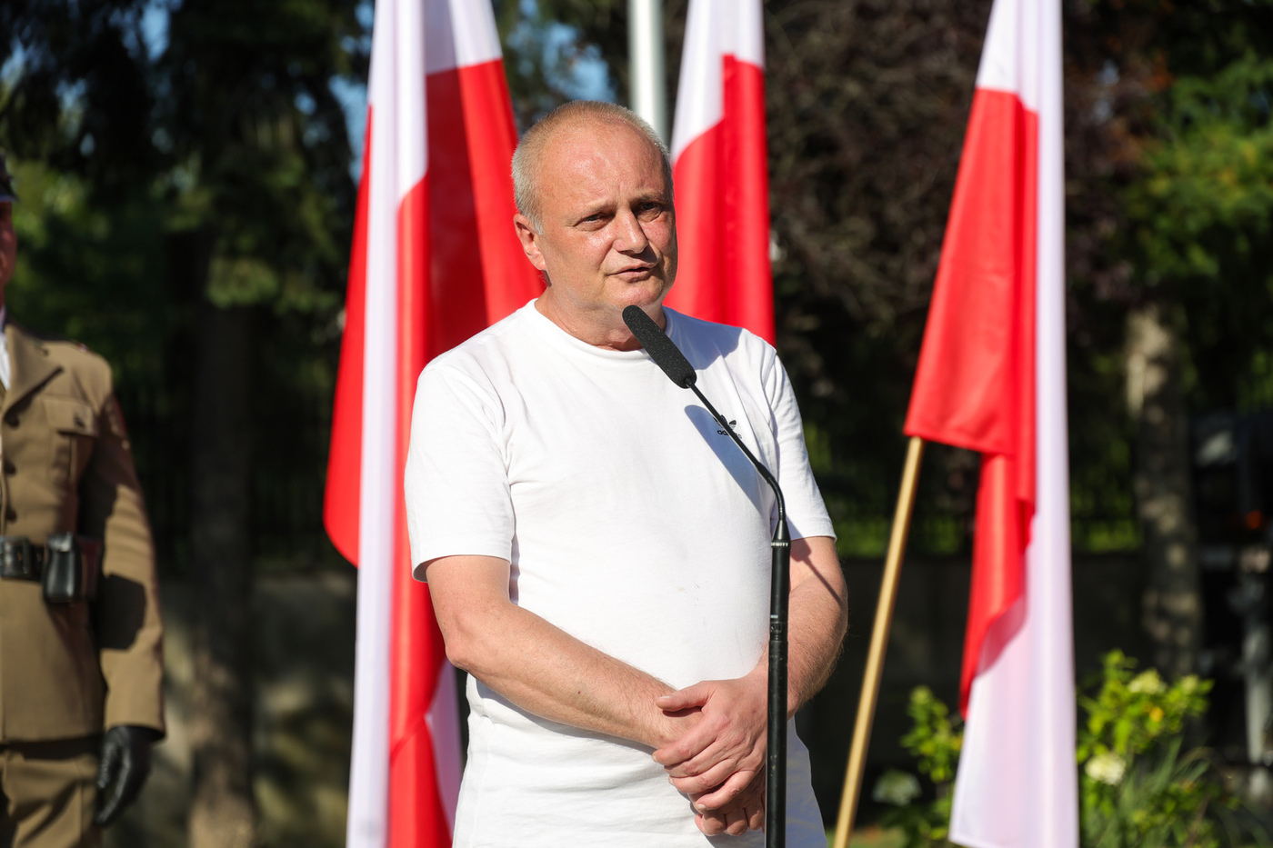 Upamiętniliśmy sierż. Kazimierza Lucjana Szczeszka, Warszawskie Powązki – 30 lipca 2026 r., fot. Dariusz Skrzyniarz (IPN)
